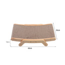 Cama Arranhador Cat - 3 em 1 - Madeira