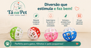 Kit 4 Bolinhas Interativas com Guizo para Gatos